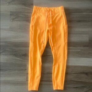 ALO Yoga Bright Orange Leggings